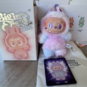 POP MART THE MONSTERS LABUBU Big into Energy Series-Vinyl Plush Pendant Luck